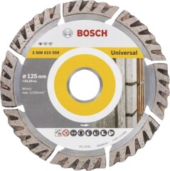 BOSCH Deimantinis pjovimo diskas 125x22.23mm 1pcs