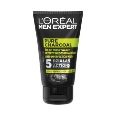 MEN EXPERT SHOWER Musta söega näopesuvahend Men Expert Pure Charcoal 100ml