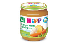 HIPP EKologiska įvairių daržovių tyrelė HIPP (nuo 4 mėn.) 125g
