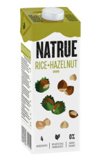 NATRUE Rice drink with toasted hazelnut 1l