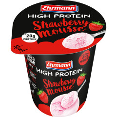 EHRMANN Proteiini vahukreem maasika 200g