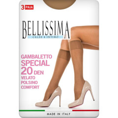BELLISSIMA W.knee-h.Bellissima Special 20 ambra 3pr 3pair