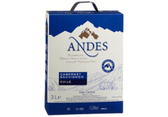 ANDES GT P. V. CABERNET SAUVIGNON 3l