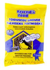 FRIEND´S FOOD Birdseed mix for feeding birds in wintertime 400g