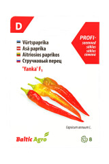 BALTIC AGRO Chilly Pepper 'Yanka' F1 8 seeds 1pcs