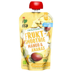 I LOVE ECO Püree mango ja ananassiga 120g