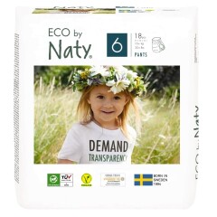 NATY Eko sauskeln-kelnait.NATY (6)16+kg,18vnt 18pcs