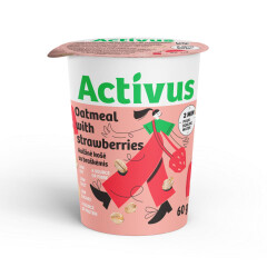 ACTIVUS Kiirkaerapuder maasikatega 60g