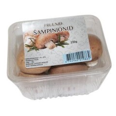 NO BRAND Shampinjonid pruunid 230g Poola 0,23kg