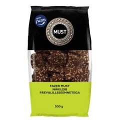 FAZER Must näkileib päevalilleseemnetega 500g