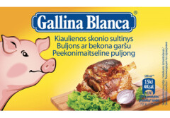 GALLINA BLANCA Peekoni puljongikuubikud 80g