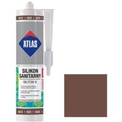 ATLAS Silikonas ATLAS SILTON S 023-N, rudos sp., 280 ml 280ml