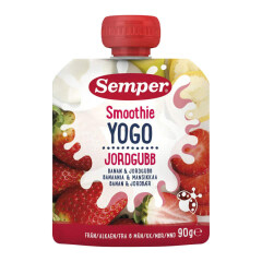 SEMPER Semper Maasika smuuti jogurtiga, valmist 90g
