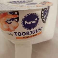 FARMI Toorjuust krevettidega 150g