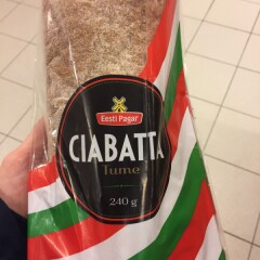 EESTI PAGAR Tume Ciabatta 240g