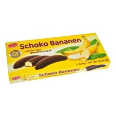 SCHOKO BANANEN Kommikarp 300g