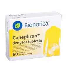 CANEPHRON Canephron tab.nuo šlapimo takų uždegimo N60 (Bionorica SE, Vokietija) 60pcs
