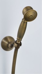HARMA Handshower, shower hose and shower hook Harma Classic 7886B, bronze 1pcs