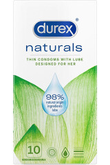 DUREX Kondoomid naturals 10 10pcs