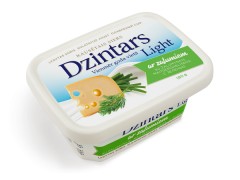 DZINTARS Плавленый сыр Dzintars light с зеленью 180g