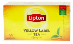LIPTON Yellow Label black tea 50tb 50pcs