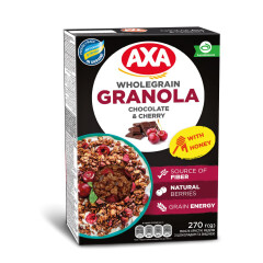 AXA Granola šokolaadi ja kirsiga 270g