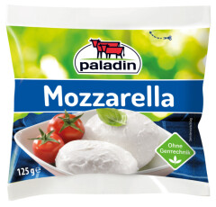 PALADIN Sūris Mozzarella PALADIN, 45%, 20x125g 125g