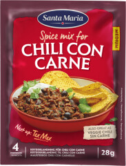 SANTA MARIA Chili Con Carne maitseainesegu 28g