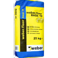WEBER Išlyginamasis grindų mišinys WEBER.FLOOR BASE 10, 10-80 mm, 25 kg 25kg