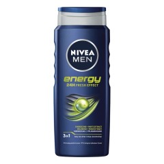 NIVEA Dušas želeja vīriešu Energy 500ml