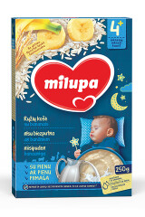 MILUPA Ryžių košė MILUPA su bananais (nuo 4 mėn.) 250g