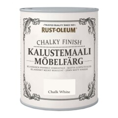 RUST-OLEUM Chalky finish mööblivärv chalk white 750ml