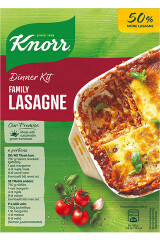 KNORR Family lasagne, lasanje koostisained 363g