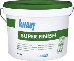KNAUF Kasutamisvalmis pahtel Super Finish Knauf 5.4kg 5,4kg