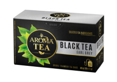AROMA TEA Melnā tēja maisiņos Earl Grey 40g