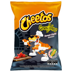 CHEETOS Kukurūzų užkandis cheetos crunchos, saldžių aitr.paprikų sk. 165g