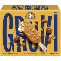 GRUVI Vanilla ice cream salted caramel 4x60g 240g