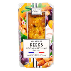 GOURMET CLUB Prantsuse ploomi martsipanikeeks 400g