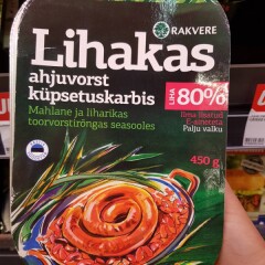 RAKVERE Lihakas ahjuvorst küpsetuskarbis 450g