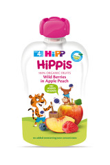 HIPP Hippis õunapüree virsiku metsamarja 100g