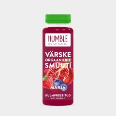 HUMBLE Värske orgaaniline smuuti Maasika Marja 300ml