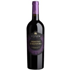 ZONIN Raudonasis sausas vybas ZONIN PRIMITIVO DI MANDURIA, 14,5 % 75cl