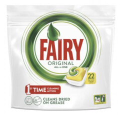 FAIRY Ind. kaps. Fairy All in 1 Lemon 22 vnt. 22pcs