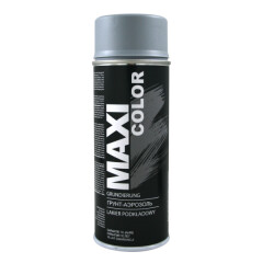 MAXI COLOR Aerozolinis akrilinis gruntas MAXI COLOR, pilkos sp., 400 ml 400ml