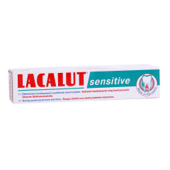 LACALUT ZOBU PASTA LACALUT SENSITIVE, 75ML. 75ml