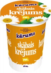 KARUMS Sour cream 20% 370g