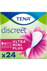 TENA TENA Discreet Ultra Mini Plus N24 (mot. įklotai 1.5 laš.) 24pcs