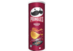 PRINGLES Bulvių traškičiai pringles bacon 165g