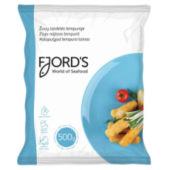 FJORD'S Šaldytos žuvų lazdelės tempuroje FJORD's 500g