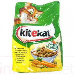 KITEKAT KITEKAT NAT.VITALITY CHICKEN-VEGET.DC1KG 1kg